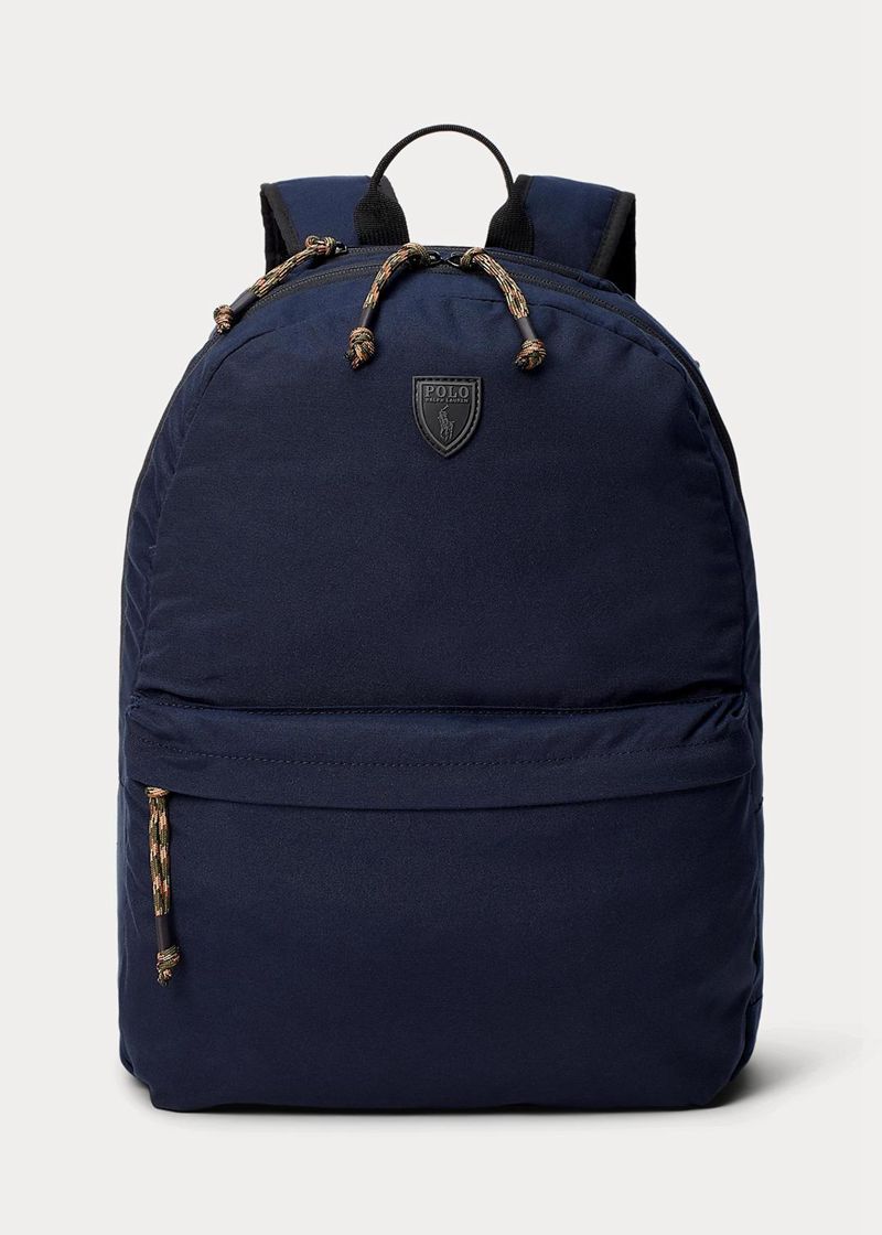 Bolso Polo Ralph Lauren Hombre Lona Mochila Chile Azul Marino KCBRW-1298